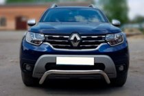 Dacia Duster 2018-2024 Protezione Anteriore WT007 (Acciaio Inox) foto 2