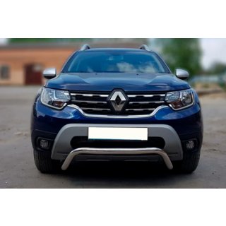 Protezione Anteriore WT007 (Acciaio Inox) Dacia Duster 2018-2024 foto 2