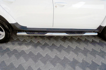 Renault Duster 2018-2024 Barre Laterali BB002 (2 pz, Acciaio Inox) foto 1