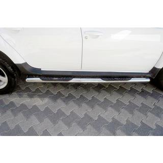 Barre Laterali BB002 (2 pz, Acciaio Inox) Dacia Duster 2018-2024