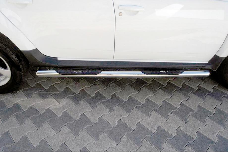 Dacia Duster 2018-2024 Barre Laterali BB002 (2 pz, Acciaio Inox) Image
