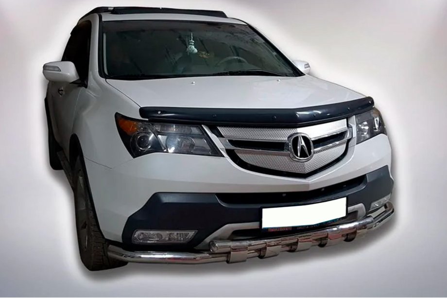 Acura MDX 2007-2013 Protezione Anteriore B1-47 (Acciaio Inox) Image