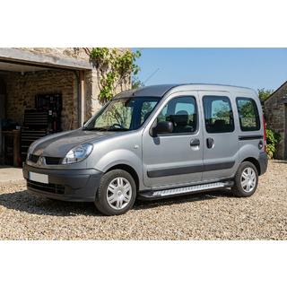 Pedane Laterali Allmond Grey (2 pz, Alluminio) Renault Kangoo 1998-2008 foto 1
