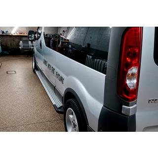 Pedane laterali tipo X5 (2 pz, alluminio) foto 4