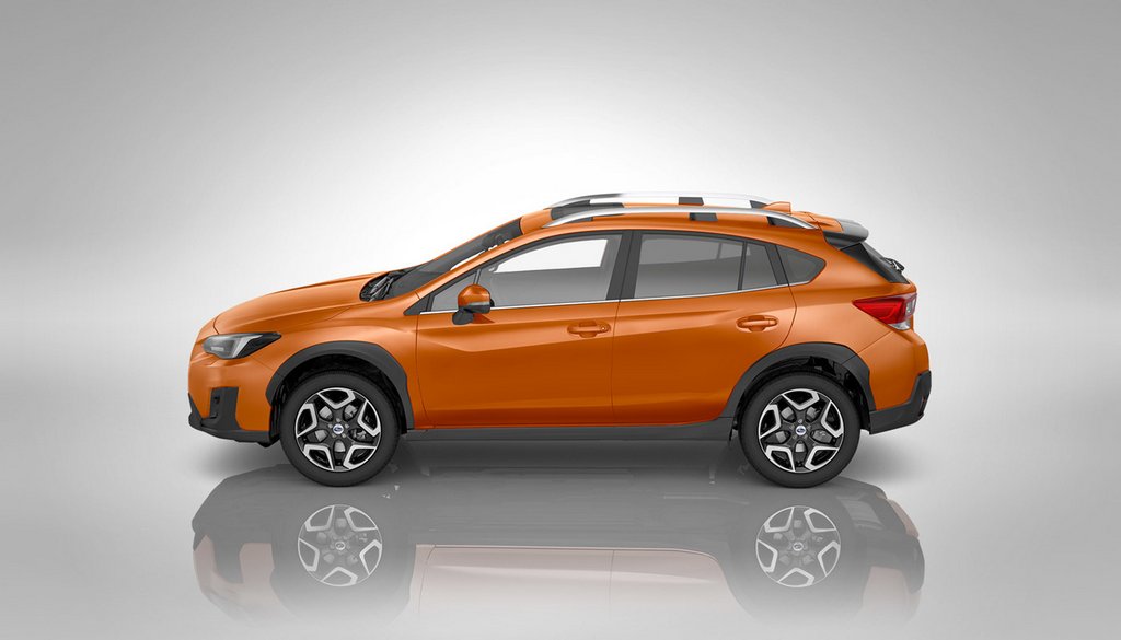 Panoramica compatta crossover Subaru XV