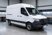Mercedes Sprinter W907/W910 2018- Pedane Laterali Bosphorus Black (2 pz, Alluminio) foto 1