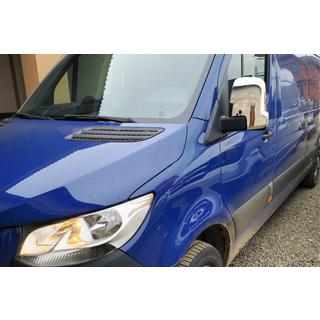 Coperture Specchietti (2 pz, Acciaio Inox) foto 3