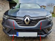 Renault Megane IV 2016-2025 Protezioni paraurti in acciaio inox 2016-2021 (7 pz) foto 1