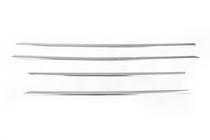 Skoda Octavia II A5 2010-2013 Cornici finestrini acciaio inox (4 pz) foto 3
