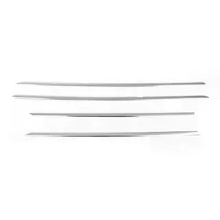 Cornici finestrini acciaio inox (4 pz) foto 3