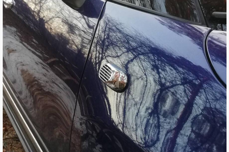 Fiat 500/500L 2013-2022 Griglia per freccia laterale Ovale (2 pz, ABS) Foto 1