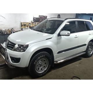 Pedane Laterali Premium (2 pz, Acciaio Inox) Suzuki Grand Vitara 2005-2017 foto 3