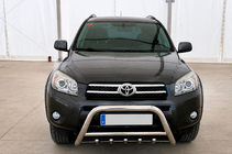 Toyota Rav 4 2006-2013 Paraurti Anteriore WT003 (Acciaio Inox) foto 1