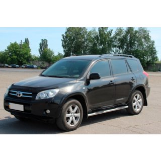 Tubi laterali per passo standard (2 pz, acciaio inox) Toyota Rav 4 2006-2013 foto 4