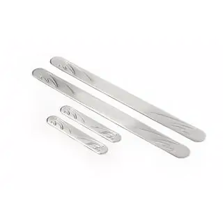 Battitacco OmsaLine (4 pz, acciaio inox) foto 2