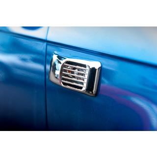 Coperture Cromate per Indicatori Laterali Rettangolari (2 pz, ABS) Audi A3 2003-2012 foto 1