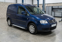Volkswagen Caddy 2004-2010 Pedane Laterali Allmond Grey (2 pz, Alluminio) Passo Maxi foto 1