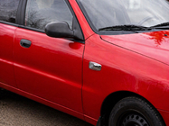 Daewoo Lanos 1998-2017 Coperture Cromate per Indicatori Laterali Rettangolari (2 pz, ABS) foto 1