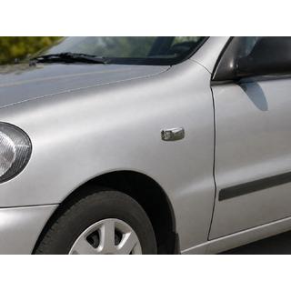 Coperture Cromate per Indicatori Laterali Rettangolari (2 pz, ABS) Daewoo Lanos 1998-2017 foto 2