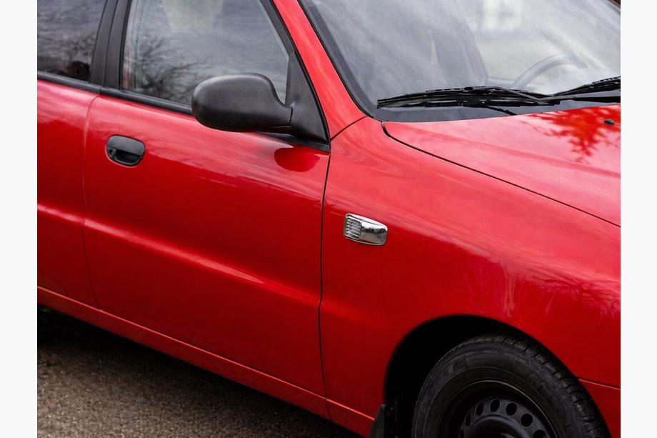 Daewoo Lanos 1998-2017 Coperture Cromate per Indicatori Laterali Rettangolari (2 pz, ABS) Image