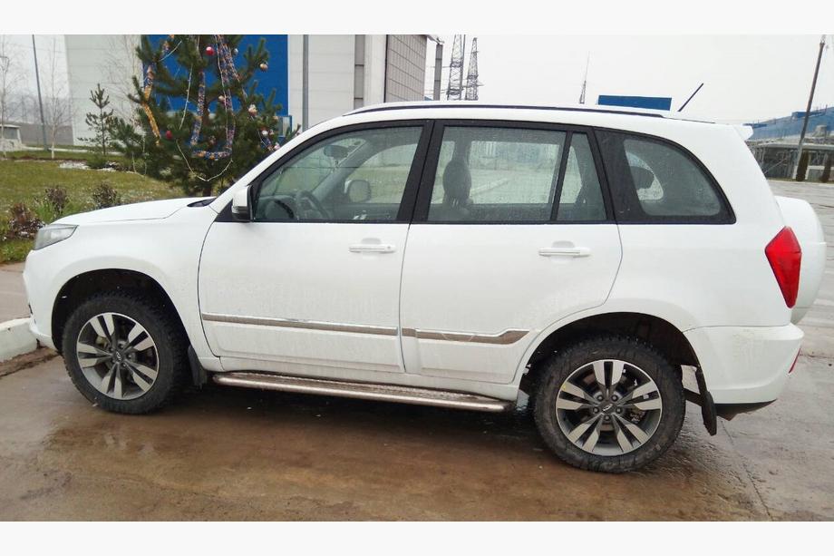 Chery Tiggo 3 2005- Pedane Laterali Premium (2 pz, Acciaio Inox) Foto 3