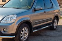 Honda CRV 2001-2006 Barre Laterali (2 pz, Acciaio Inox) foto 1