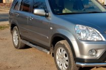 Honda CRV 2001-2006 Barre Laterali (2 pz, Acciaio Inox) foto 2