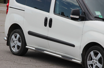 Opel Combo 2012-2018 Barre Laterali (2 pz, Acciaio Inox) 60 mm, passo corto foto 1
