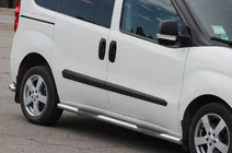Opel Combo 2012-2018 Barre Laterali (2 pz, Acciaio Inox) foto 1
