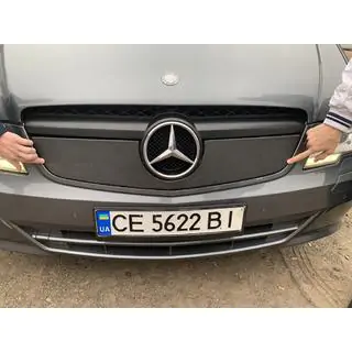 Copertura invernale per griglia V1 (2010-2015) Mercedes Vito W639 2004-2014 foto 4