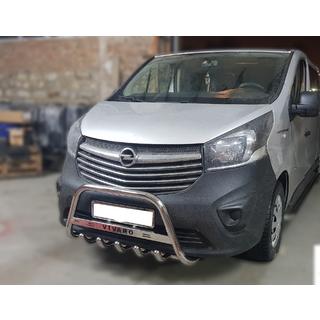 Parabullbar WT003-4 (Acciaio Inox) Opel Vivaro 2015-2019 foto 2