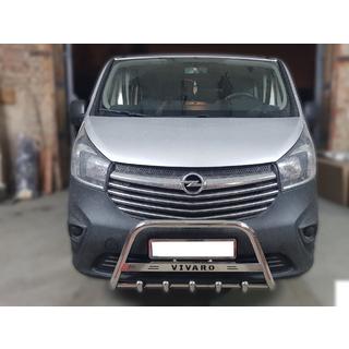 Parabullbar WT003-4 (Acciaio Inox) Opel Vivaro 2015-2019 foto 1
