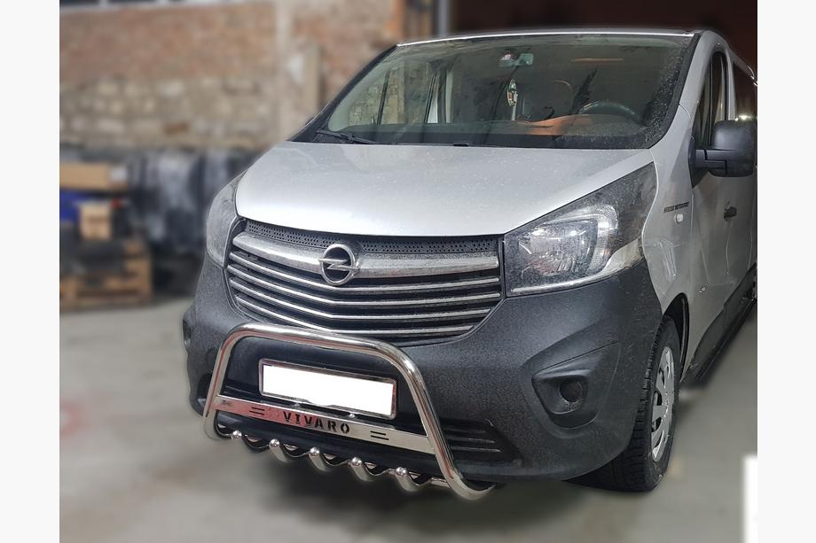 Opel Vivaro 2015-2019 Parabullbar WT003-4 (Acciaio Inox) Foto 2