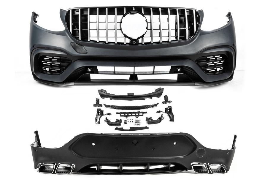 Mercedes GLC coupe C253 2016-2023 Kit carrozzeria completo 2015-2019 (GLC63 AMG) Foto 2