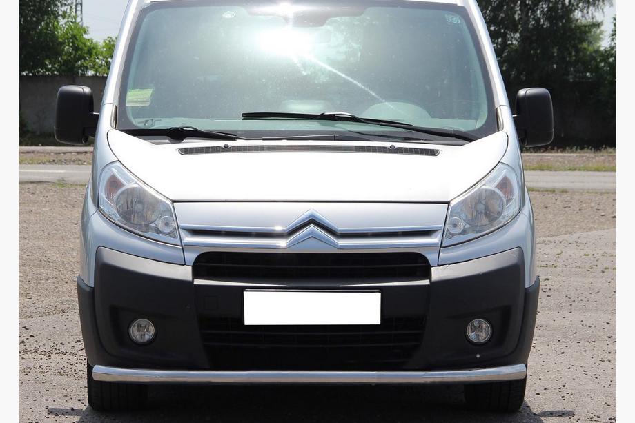 Citroen Jumpy 2007–2017 Protezione Anteriore ST008 (Acciaio Inox) Foto 1