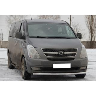 Protezione Anteriore ST008 (Acciaio Inox) Hyundai H300, H1, Starex 2008-2020 foto 2