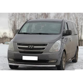 Protezione Anteriore ST008 (Acciaio Inox) Hyundai H300, H1, Starex 2008-2020 foto 3