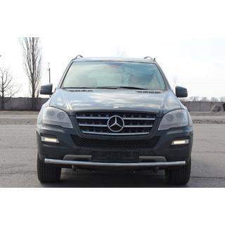 Protezione Anteriore ST008 (Acciaio Inox) Mercedes ML W164 2005-2011 foto 1