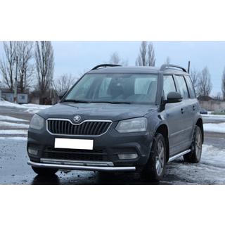 Protezione Anteriore ST008 (Acciaio Inox) Skoda Yeti 2009-2017 foto 2