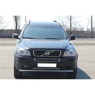 Protezione Anteriore ST008 (Acciaio Inox) Volvo XC90 2002-2014 foto 3