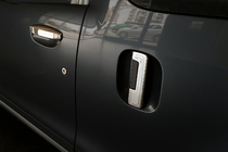 Dacia Dokker 2013-2022 Coperture Maniglie Cromate (4 pz, Acciaio Inox) OmsaLine - Acciaio Inox Italiano foto 1