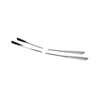 Coperture griglia cromate (4 pz, acciaio inox) foto 3
