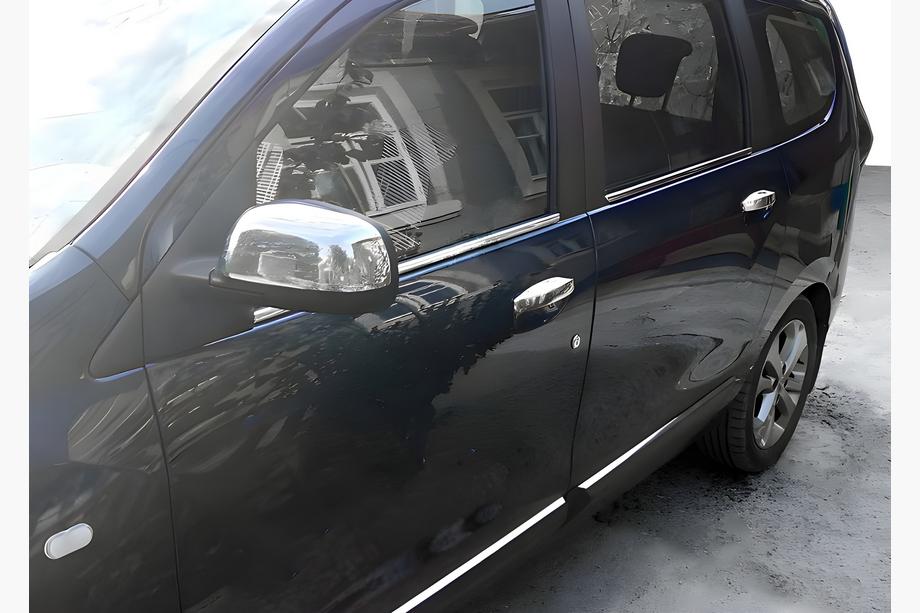 Dacia Lodgy 2012-2022 Coperture Specchietti (2 pz, Acciaio Inox) Image