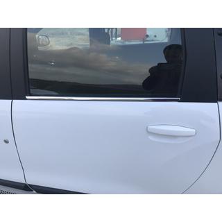 Cornici Finestrini Acciaio Inox (4 pz) Dacia Lodgy 2012-2022 foto 2