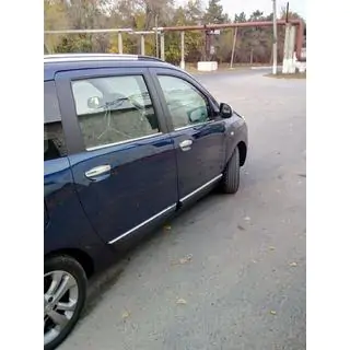 Cornici Finestrini Acciaio Inox (4 pz) Dacia Lodgy 2012-2022 foto 4