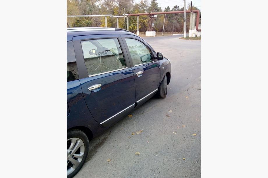 Dacia Lodgy 2012-2022 Cornici Finestrini Acciaio Inox (4 pz) Foto 8