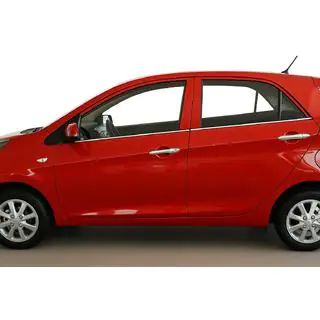 Cornici finestrini acciaio inox (4 pz) Kia Picanto 2011-2016 foto 1