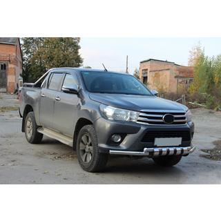 Protezione Anteriore F3-34 (Acciaio Inox) Toyota Hilux 2015- foto 2
