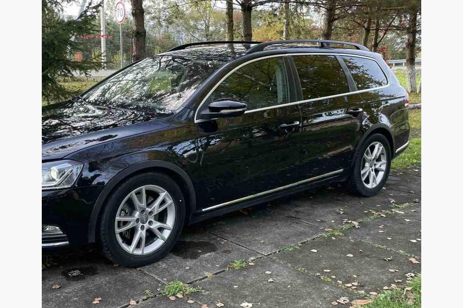 Volkswagen Passat B7 2012-2015 Allargatori passaruota SD/SW (4 pz, neri, ABS) Image