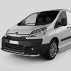 Citroen Jumpy 2007–2017 Protezione Anteriore ST014 (Acciaio Inox) foto 1